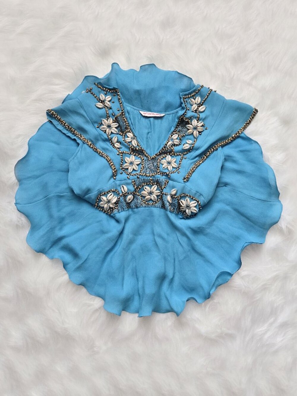 Ultimate Mermaidcore Luxury Vintage Matthew Williamson Silk Masterpiece